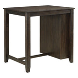 Daye Burnished Brown Cherry 3-Piece Counter Height Set by Homelegance at Eve Furniture