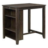 Daye Burnished Brown Cherry 3-Piece Counter Height Set by Homelegance at Eve Furniture