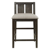 Daye Burnished Brown Cherry 3-Piece Counter Height Set by Homelegance at Eve Furniture