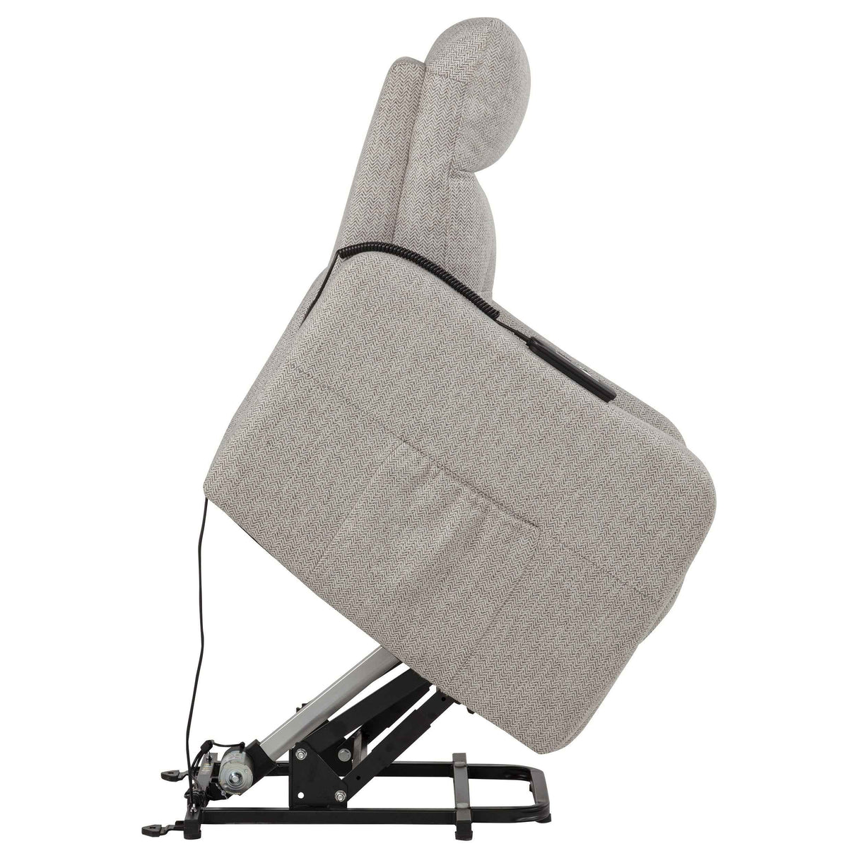 Dayes Taupe Upholstered Power Lift Recliner Chair by Coaster at Eve Furniture