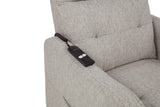 Dayes Taupe Upholstered Power Lift Recliner Chair by Coaster at Eve Furniture