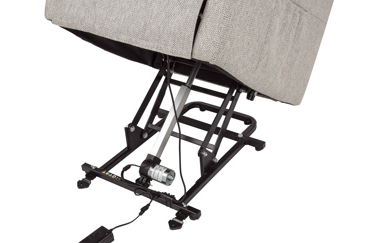 Dayes Taupe Upholstered Power Lift Recliner Chair by Coaster at Eve Furniture