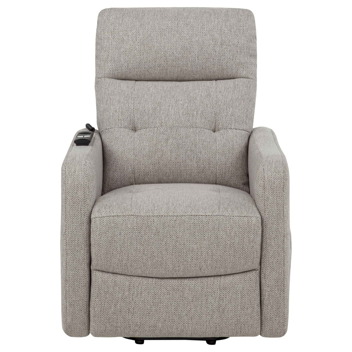 Dayes Taupe Upholstered Power Lift Recliner Chair by Coaster at Eve Furniture