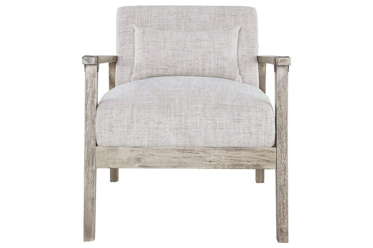 Daylenville Platinum Accent Chair by Ashley at Eve Furniture