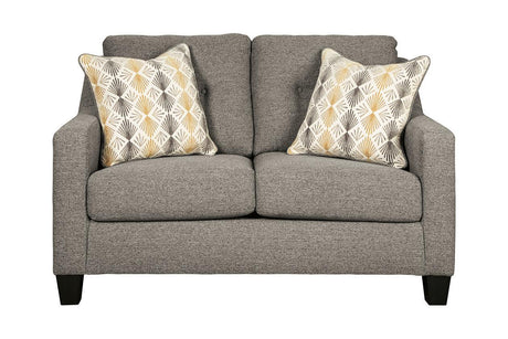 Daylon Graphite Loveseat by Ashley at Eve Furniture