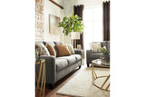 Daylon Graphite Loveseat by Ashley at Eve Furniture