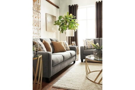 Daylon Graphite Loveseat by Ashley at Eve Furniture