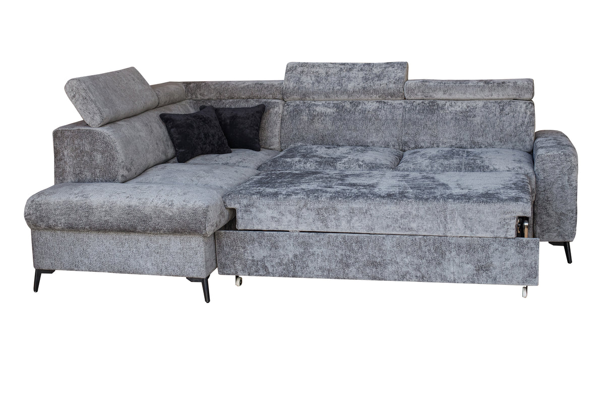Daytona sectional w/ bed & Storage by ESF Furniture at Eve Furniture