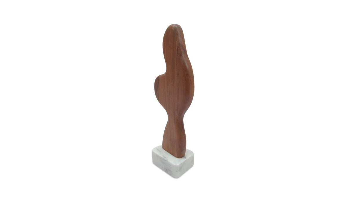 Eon Wood And Marble Sculpture 1