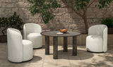 Deacon Outdoor Dining Table Deep Bronze by Moe's Home at Eve Furniture
