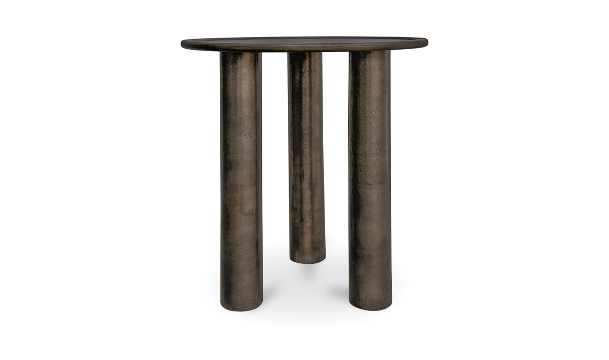 Deacon Outdoor Side Table Deep Bronze by Moe's Home at Eve Furniture