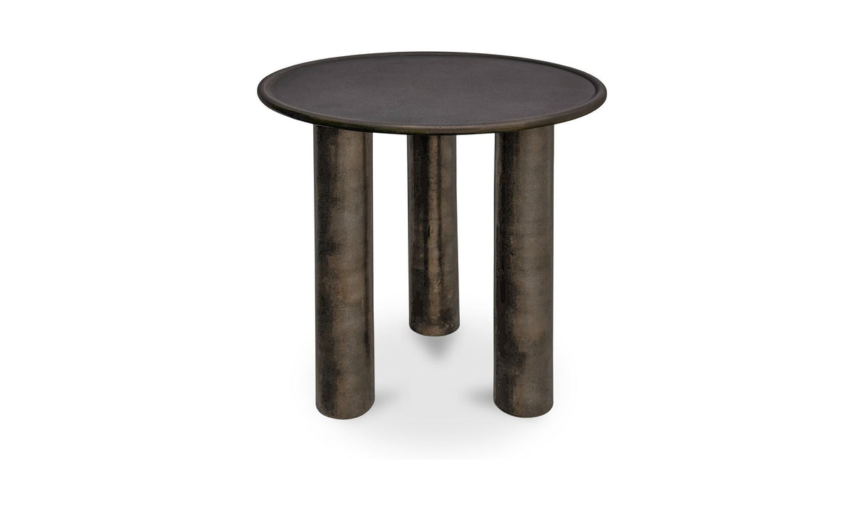 Deacon Outdoor Side Table Deep Bronze by Moe's Home at Eve Furniture