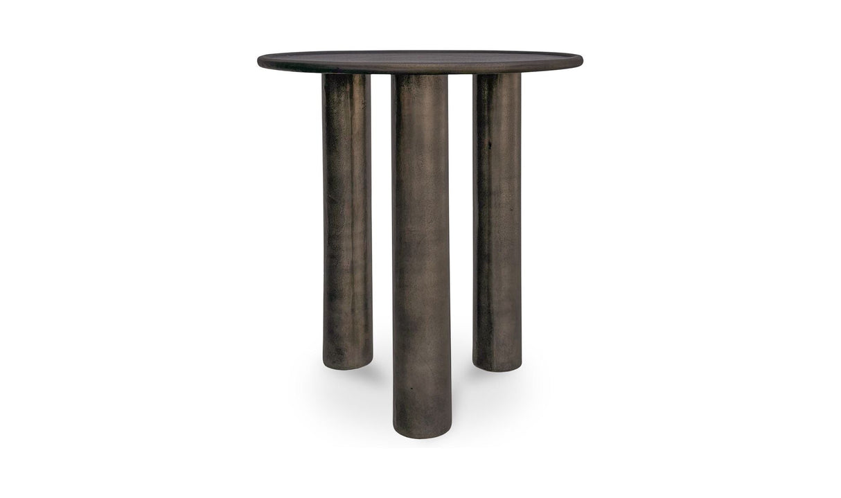 Deacon Outdoor Side Table Deep Bronze by Moe's Home at Eve Furniture