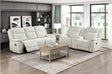 Dean Beige Double Reclining Living Room Set by Homelegance at Eve Furniture