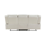 Dean Beige Double Reclining Living Room Set by Homelegance at Eve Furniture