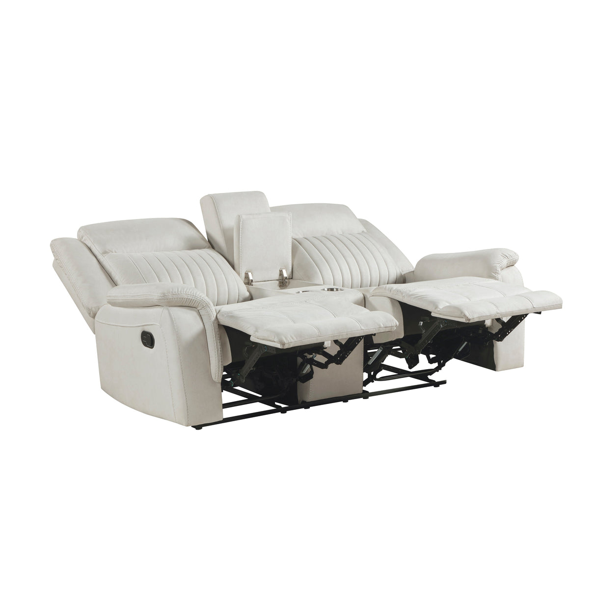 Dean Beige Double Reclining Living Room Set by Homelegance at Eve Furniture