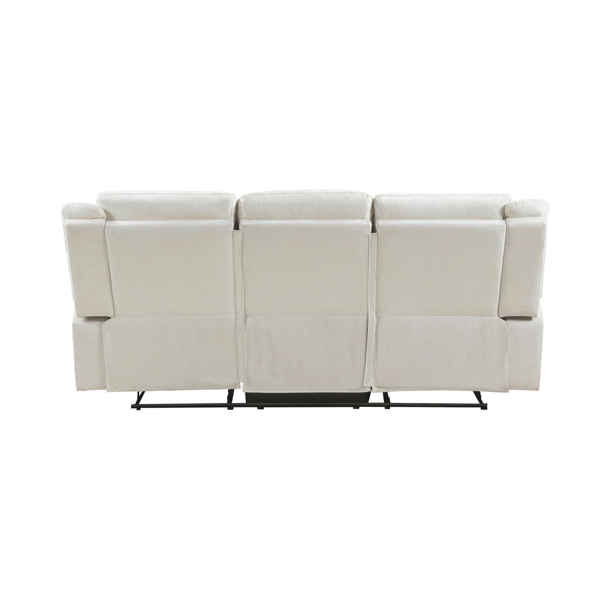 Dean Beige Double Reclining Sofa by Homelegance at Eve Furniture