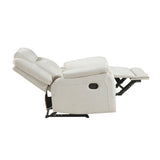 Dean Beige Reclining Chair by Homelegance at Eve Furniture