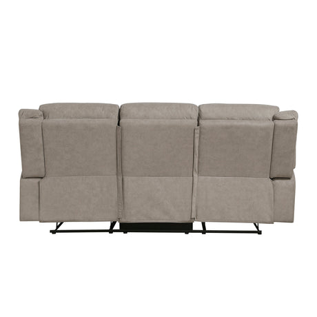 Dean Dove 2-Piece Double Reclining Set by Homelegance at Eve Furniture