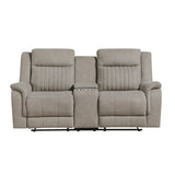 Dean Dove Double Reclining Living Room Set by Homelegance at Eve Furniture