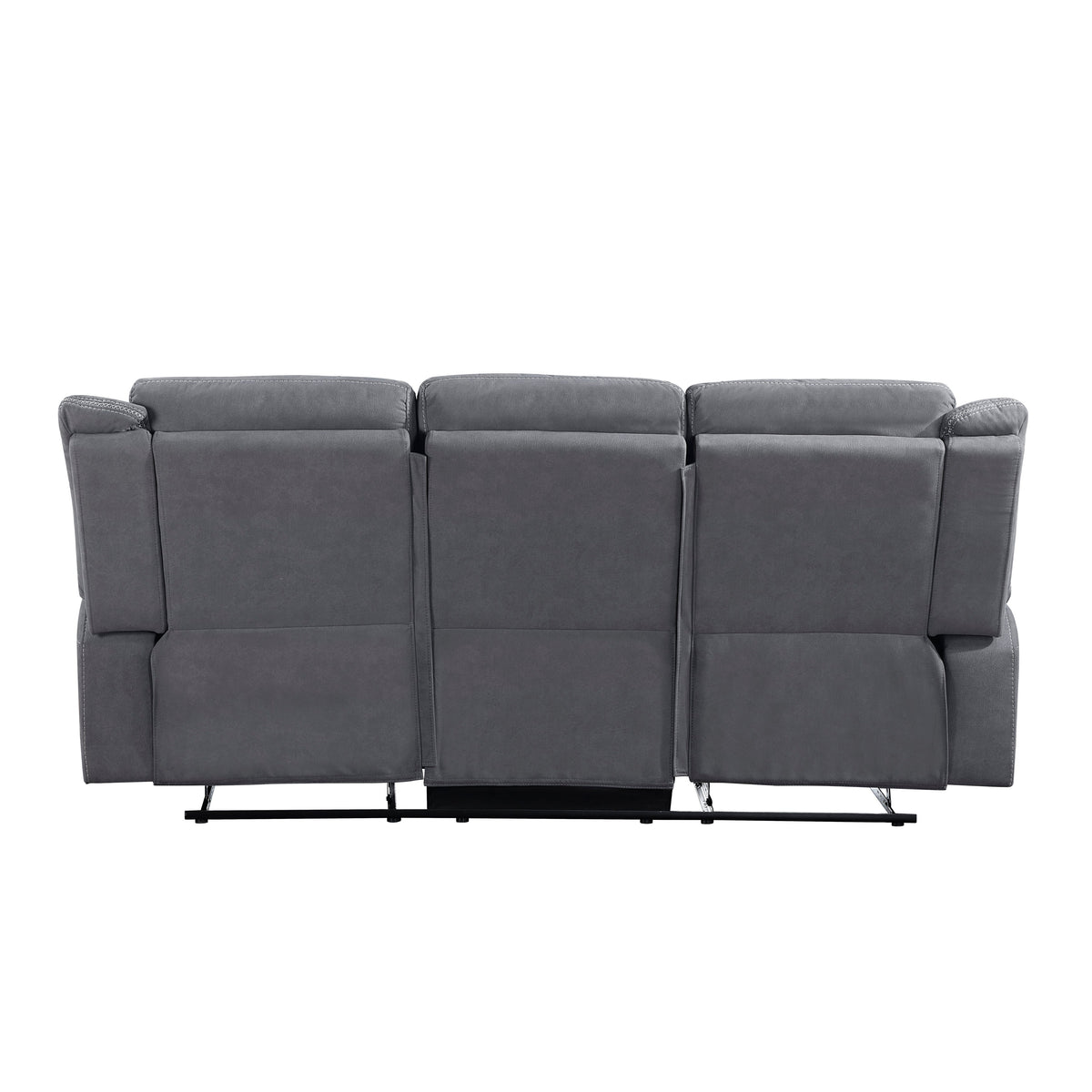 Dean Gray 2-Piece Double Reclining Set by Homelegance at Eve Furniture