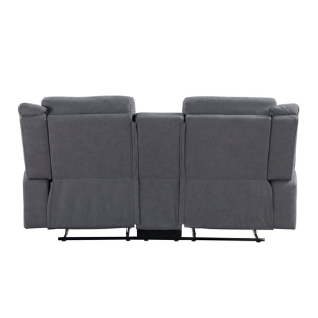 Dean Gray Double Reclining Living Room Set by Homelegance at Eve Furniture