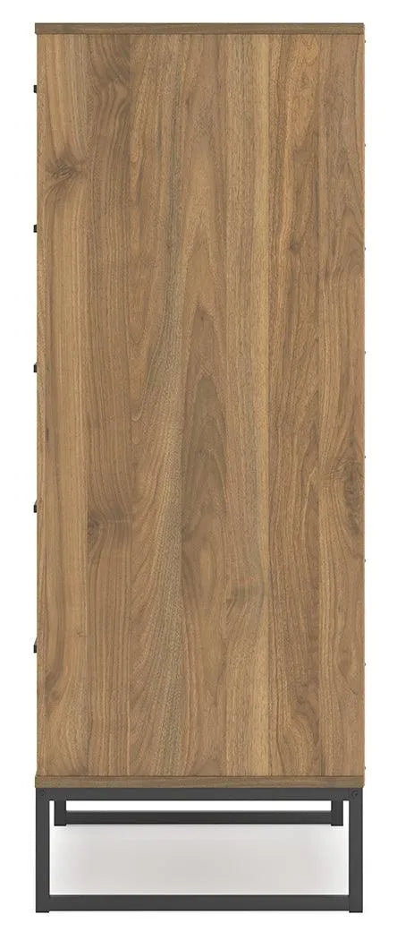 Deanlow Honey Chest of Drawers by Ashley at Eve Furniture
