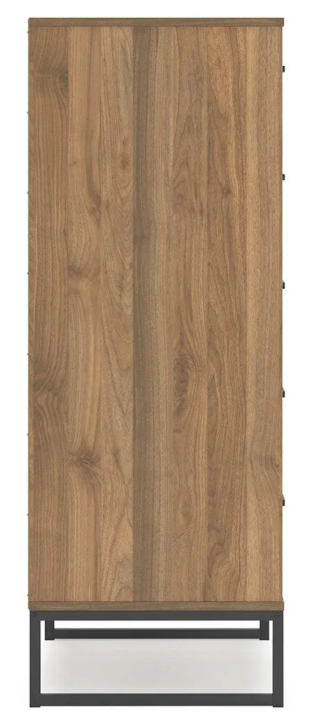 Deanlow Honey Chest of Drawers by Ashley at Eve Furniture