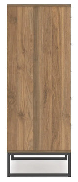 Deanlow Honey Chest of Drawers by Ashley at Eve Furniture
