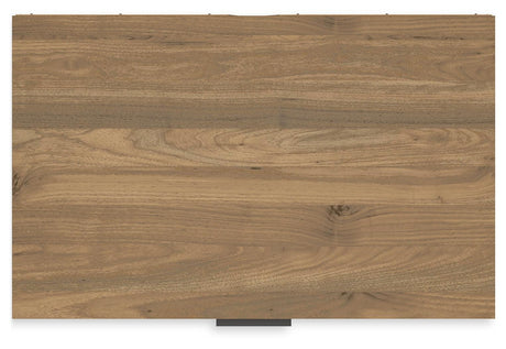 Deanlow Honey Chest of Drawers by Ashley at Eve Furniture