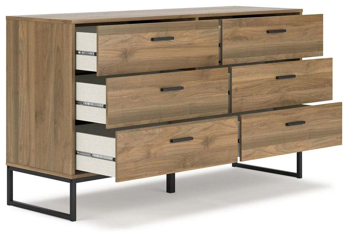 Deanlow Honey Dresser by Ashley at Eve Furniture