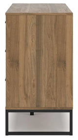 Deanlow Honey Dresser by Ashley at Eve Furniture
