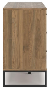 Deanlow Honey Dresser by Ashley at Eve Furniture