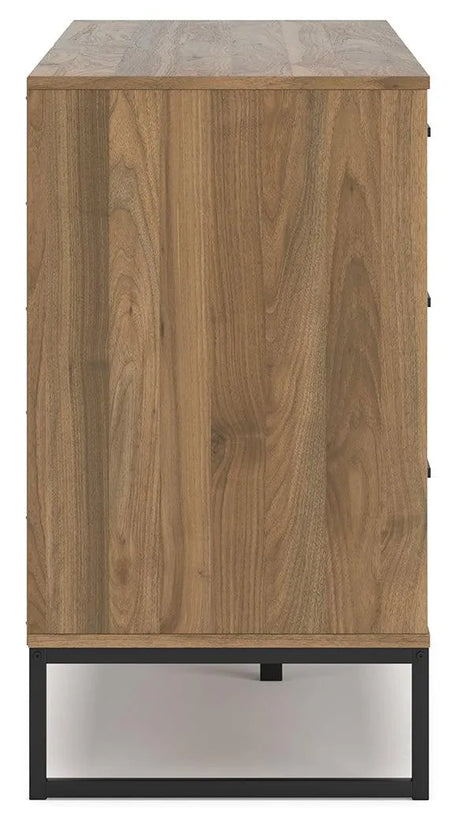 Deanlow Honey Dresser by Ashley at Eve Furniture