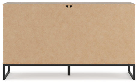 Deanlow Honey Dresser by Ashley at Eve Furniture