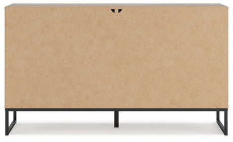 Deanlow Honey Dresser by Ashley at Eve Furniture