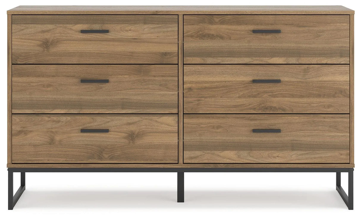 Deanlow Honey Dresser by Ashley at Eve Furniture