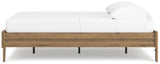 Deanlow Honey Full Platform Bed by Ashley at Eve Furniture