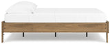 Deanlow Honey Full Platform Bed by Ashley at Eve Furniture