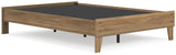 Deanlow Honey Full Platform Bed by Ashley at Eve Furniture