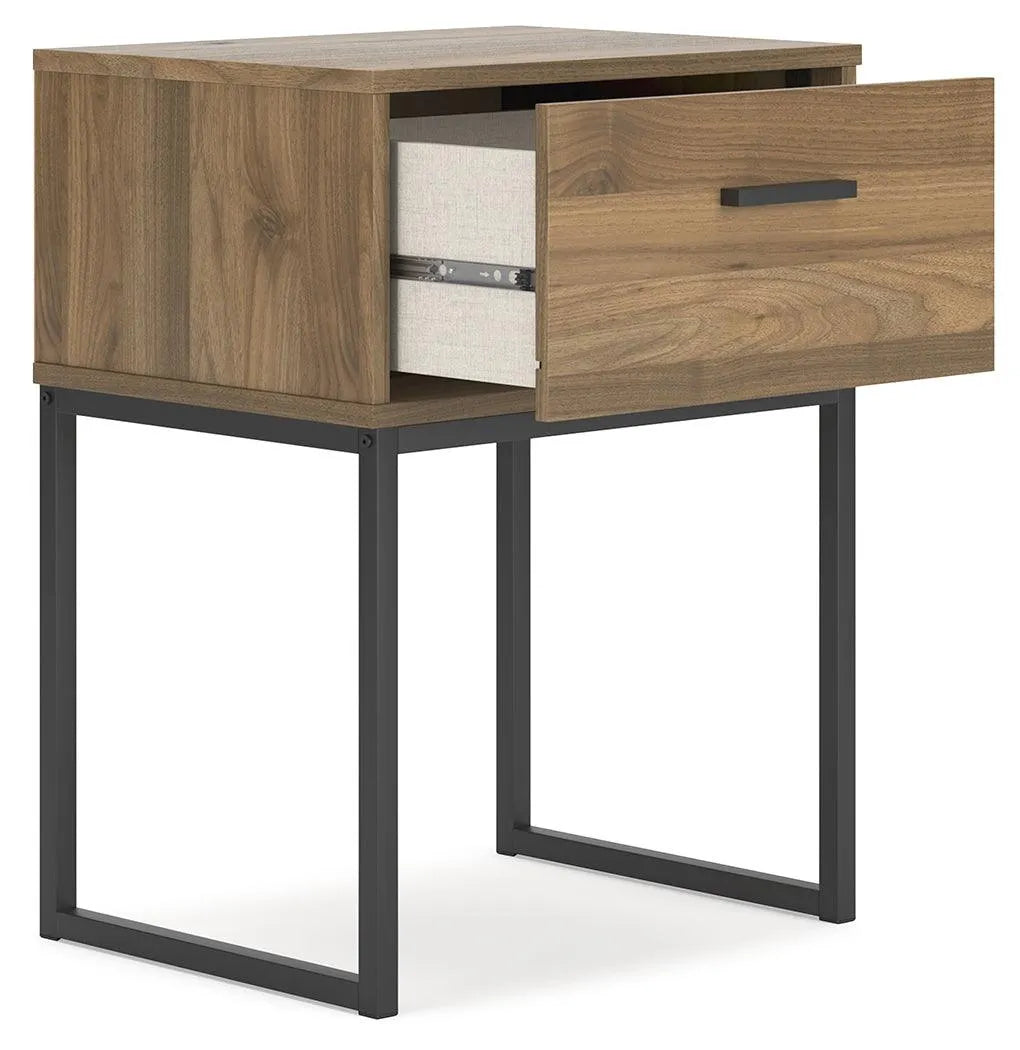 Deanlow Honey Nightstand by Ashley at Eve Furniture