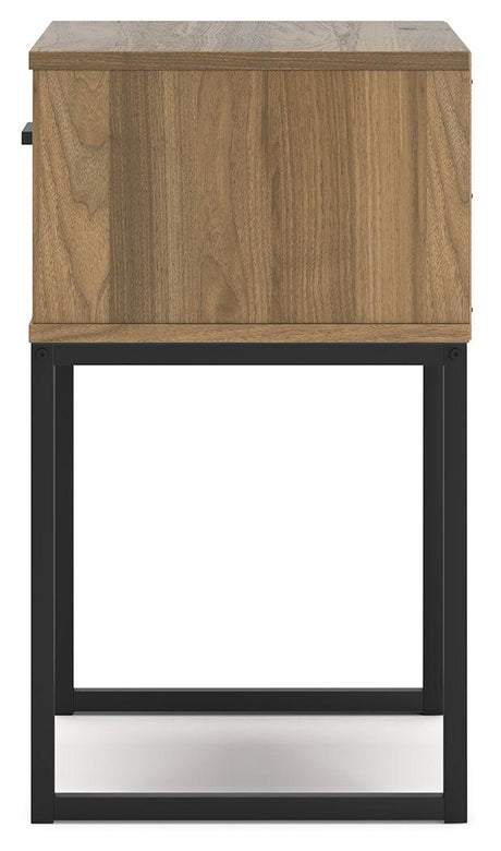 Deanlow Honey Nightstand by Ashley at Eve Furniture