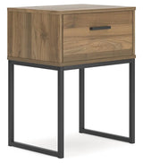 Deanlow Honey Nightstand by Ashley at Eve Furniture