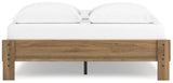 Deanlow Honey Queen Platform Base Bed by Ashley at Eve Furniture