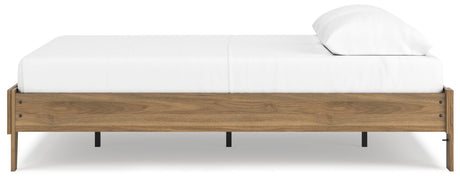 Deanlow Honey Queen Platform Bed by Ashley at Eve Furniture