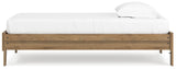 Deanlow Honey Twin Platform Base Bed by Ashley at Eve Furniture