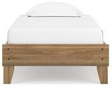 Deanlow Honey Twin Platform Bed