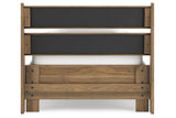 Deanlow Honey Twin Platform Panel Bed by Ashley at Eve Furniture