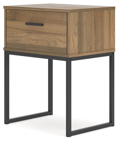 Deanlow Honey Nightstand by Ashley at Eve Furniture