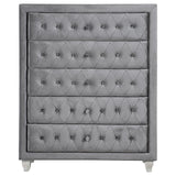 Deanna Gray 5-Drawer Rectangular Chest